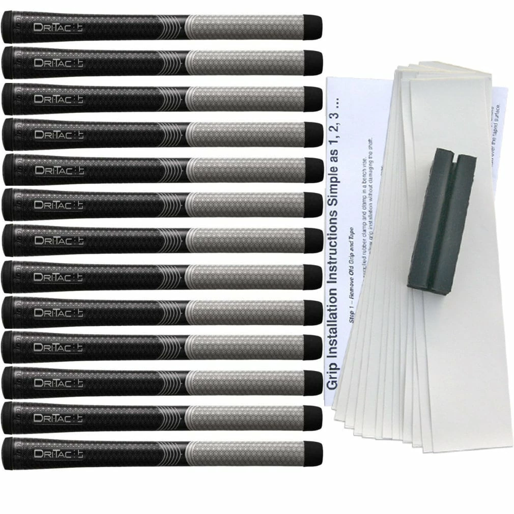 Winn Grips Winn Dri-Tac LT (Less Taper) 13-pc Grip Kit 3 Winn Grips Winn Dri-Tac LT (Less Taper) 13-pc Grip Kit