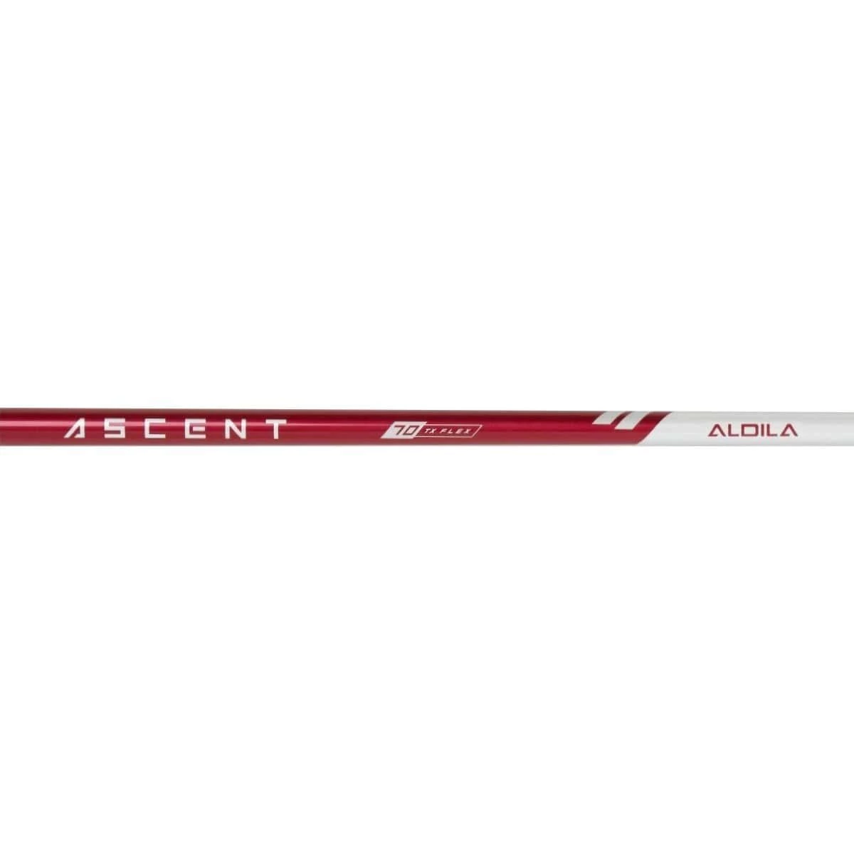 Aldila Shafts Aldila Ascent Red Graphite Wood Shaft + Adapter & Grip 3 Aldila Shafts Aldila Ascent Red Graphite Wood Shaft + Adapter & Grip