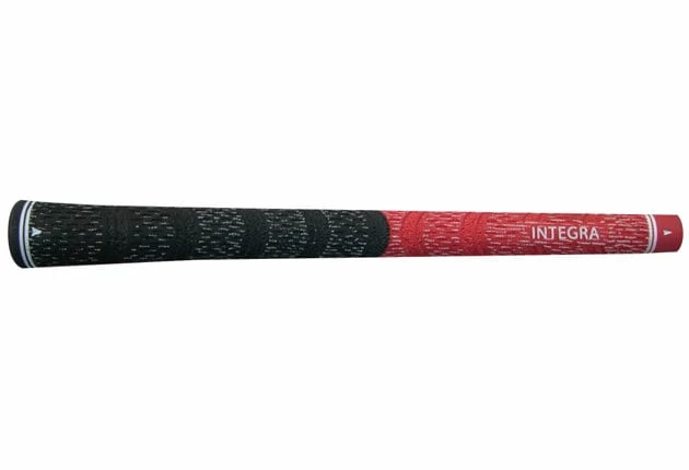 Integra Golf Integra Dual-Compound Full-Cord Red/Black Golf Grip 3 Integra Golf Integra Dual-Compound Full-Cord Red/Black Golf Grip
