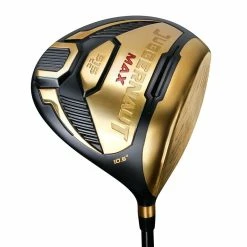 Power Play Golf Juggernaut MAX Gold Titanium Driver Head