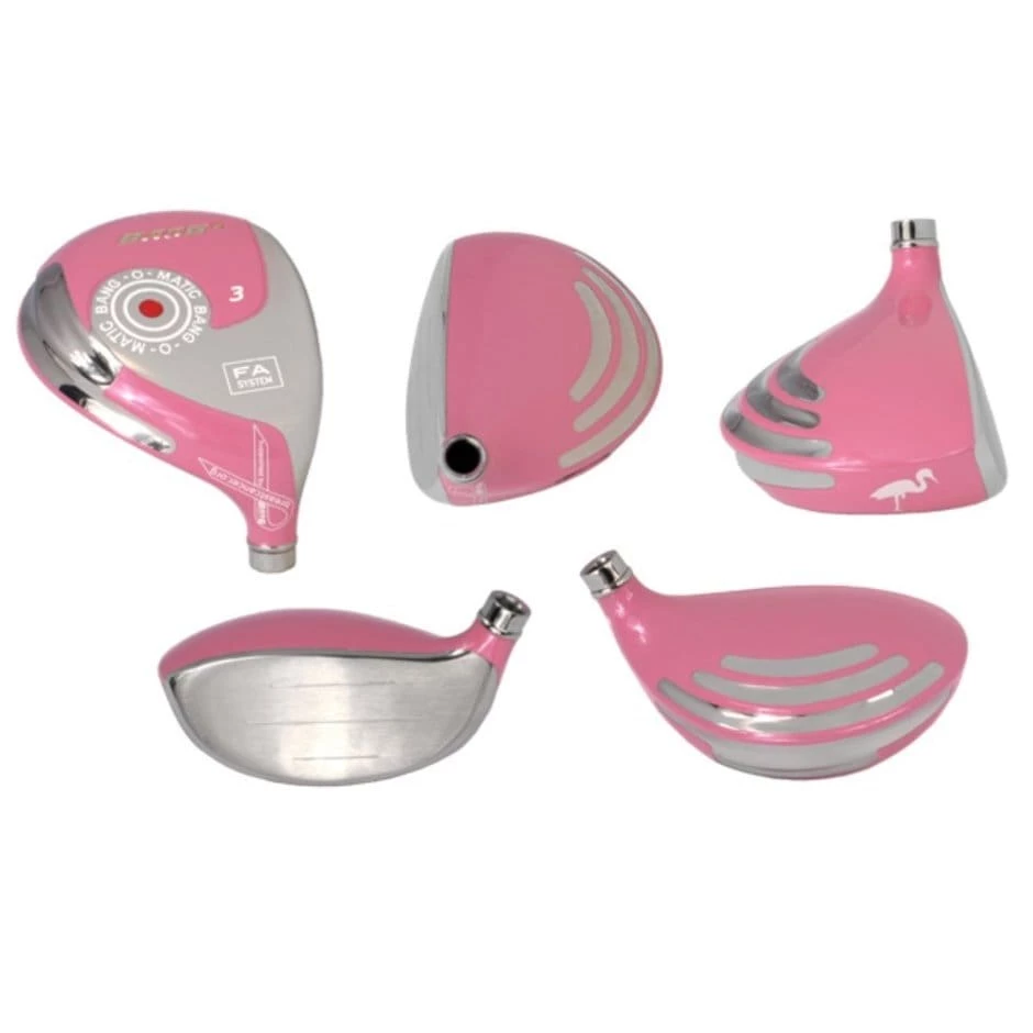 BangGolf Bang Golf Pink-O-Matic Beta Titanium Fairway Wood Head 3 BangGolf Bang Golf Pink-O-Matic Beta Titanium Fairway Wood Head