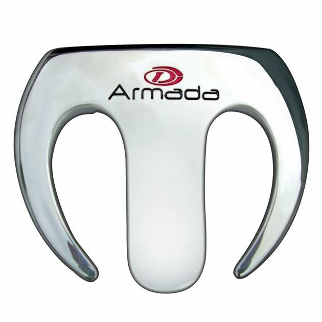 Armada Mallet Putter Head - White/Black 6 Armada Mallet Putter Head - White/Black - Image 4