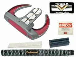 Armada Mallet Putter Component Kit - Red Face