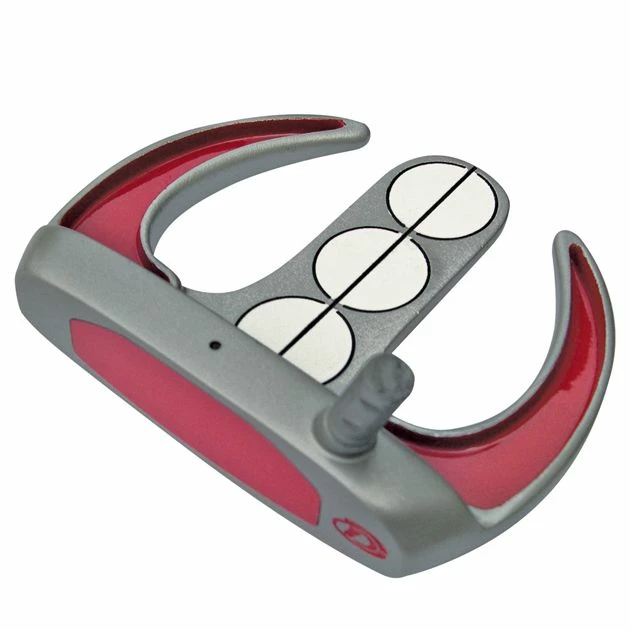 Armada Mallet Putter Head - Red/Gray 3 Armada Mallet Putter Head - Red/Gray