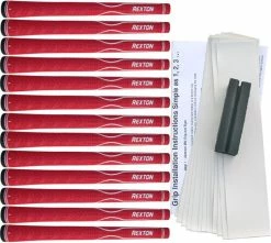 Rexton Golf Rexton V-Line Red 13 Pc Grip Kit