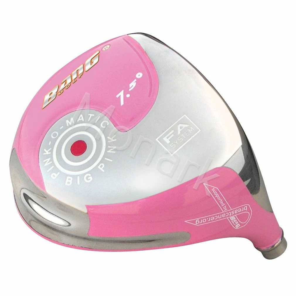 BangGolf Bang Golf Pink-O-Matic 401 Beta Titanium Driver Head Pink 4 BangGolf Bang Golf Pink-O-Matic 401 Beta Titanium Driver Head Pink - Image 2