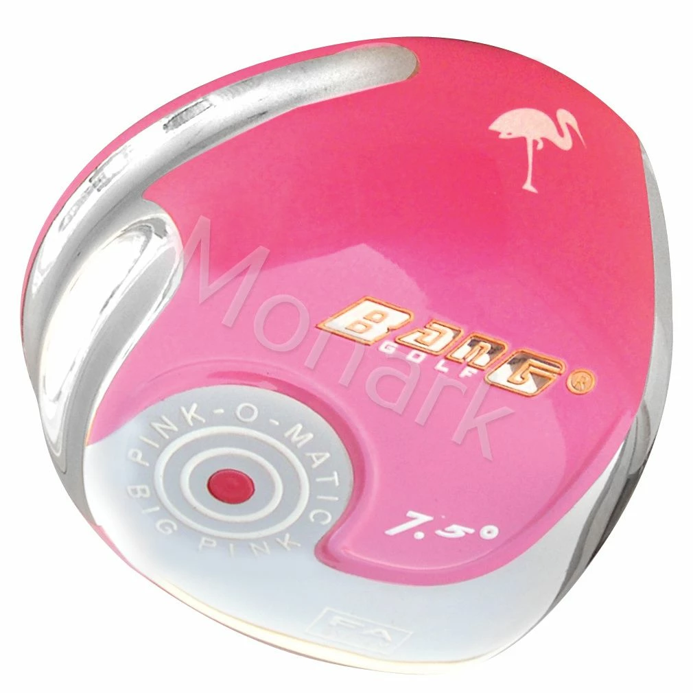 BangGolf Bang Golf Pink-O-Matic 401 Beta Titanium Driver Head Pink 7 BangGolf Bang Golf Pink-O-Matic 401 Beta Titanium Driver Head Pink - Image 5
