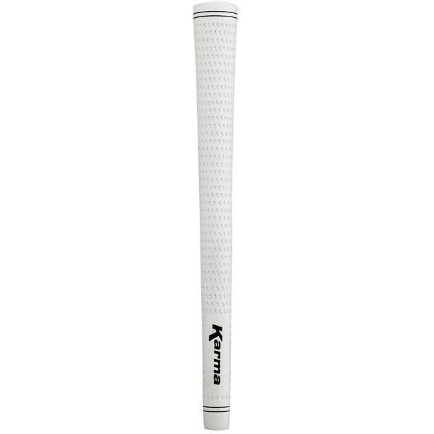 Karma Grips Karma Velour White Midsize (+1/32") Golf Grip 3 Karma Grips Karma Velour White Midsize (+1/32") Golf Grip