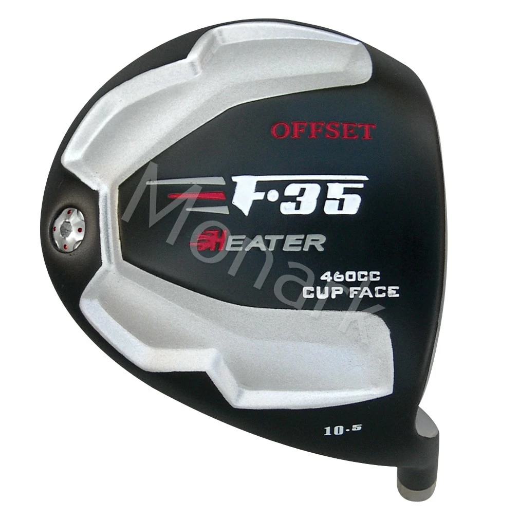Heater F-35 Cup Face Offset Black Titanium Driver Head RH 3 Heater F-35 Cup Face Offset Black Titanium Driver Head RH