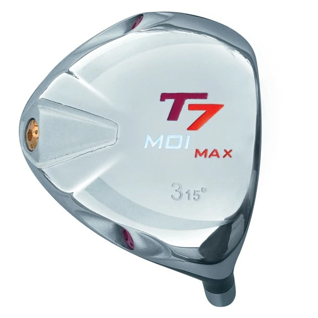 T7 Max MOI Triangular Red Fairway Wood Head 3 T7 Max MOI Triangular Red Fairway Wood Head