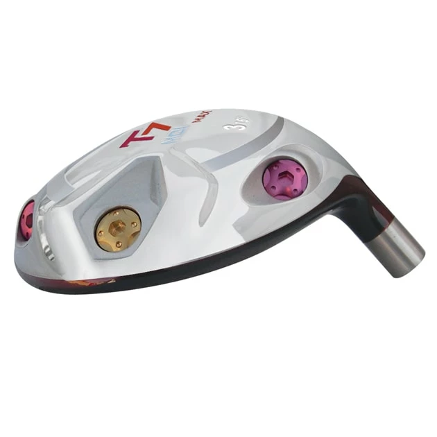 T7 Max MOI Triangular Red Fairway Wood Head 4 T7 Max MOI Triangular Red Fairway Wood Head - Image 2