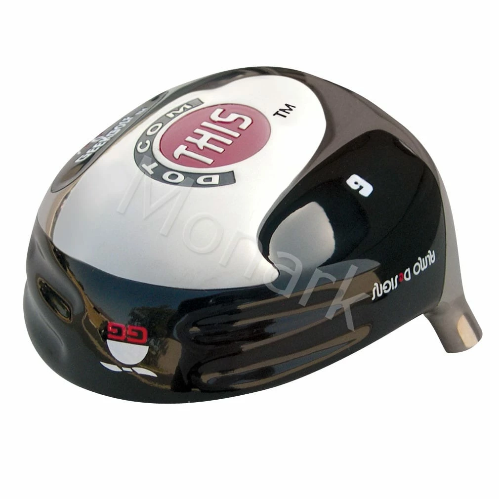 Geek Golf Dot-Com-This Titanium Driver Head - Black 6 Geek Golf Dot-Com-This Titanium Driver Head - Black - Image 4