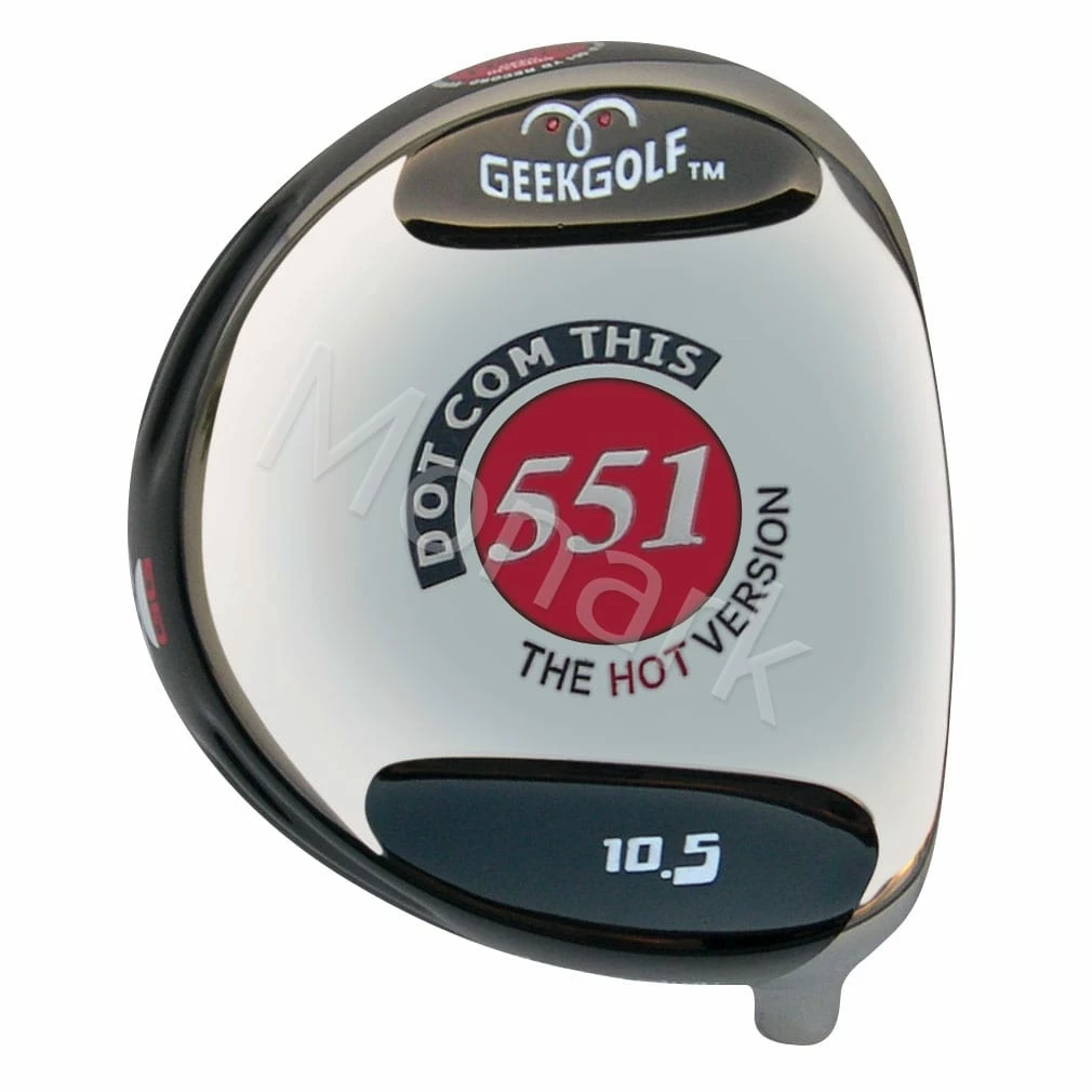 Geek Golf Dot-Com-This 551 Japan Hot Version Titanium Driver Head - Black 3 Geek Golf Dot-Com-This 551 Japan Hot Version Titanium Driver Head - Black