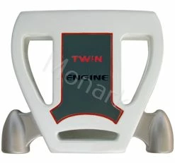 T-7 Twin Engine White Mallet Putter Head -Cheap Golf Shafts Store d 8038